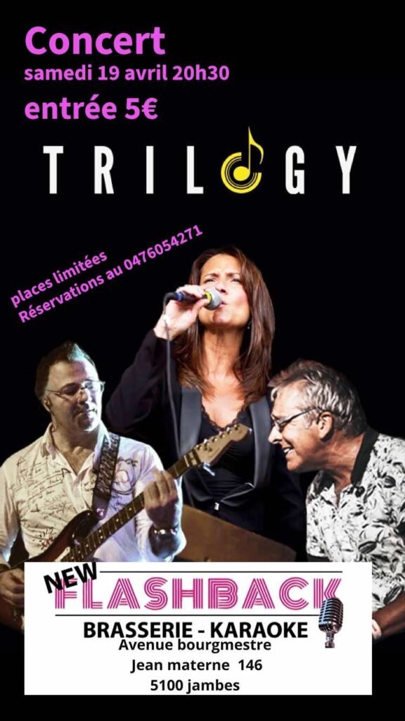 Trilogy concert 19.04 affiche