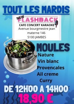 Mardi moules au NewFlashback